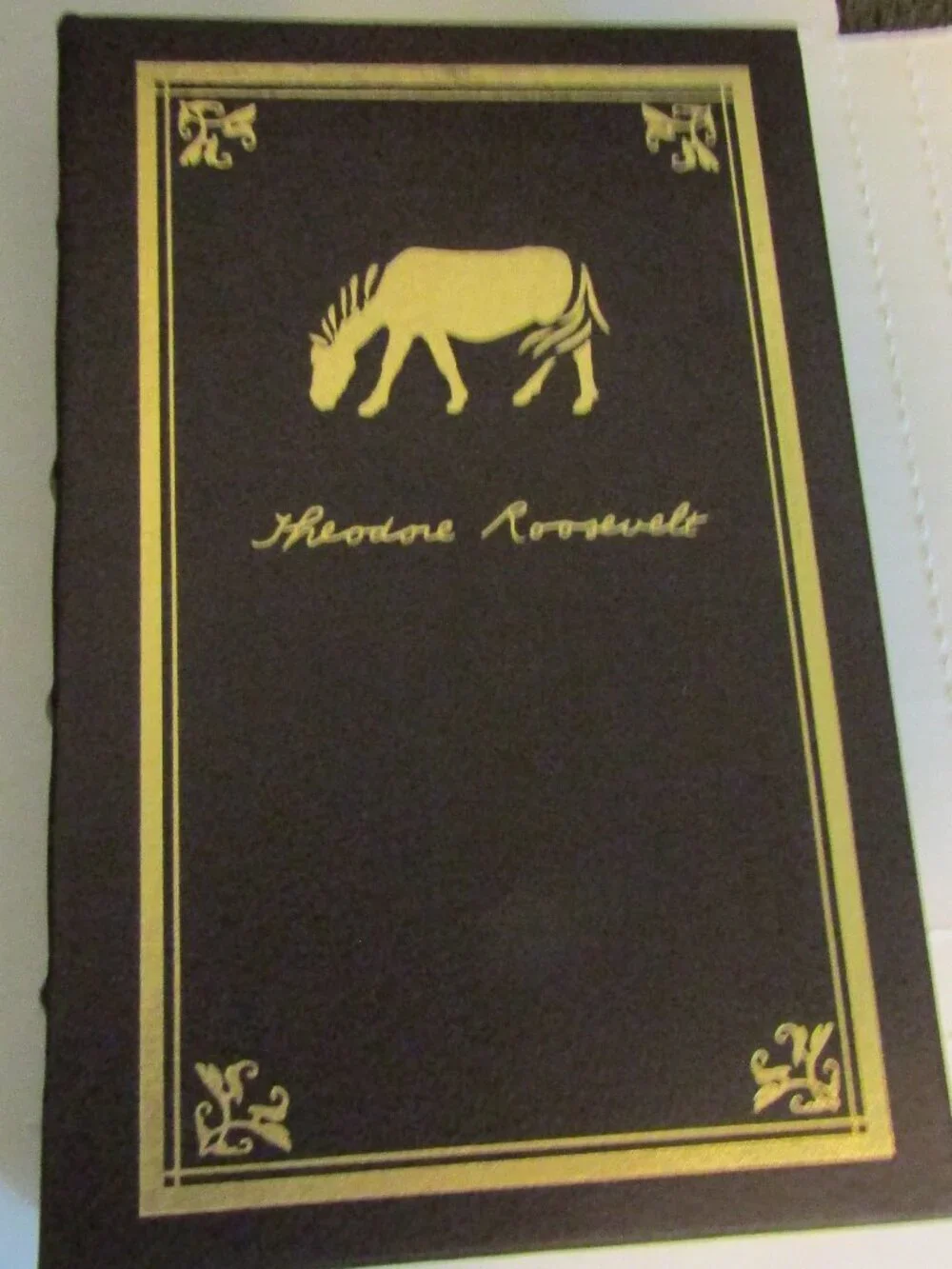 Theodore Roosevelt Hunting Book MINT A SENTIMENTAL SAFARI